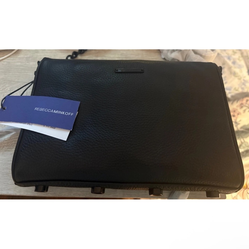 Rebecca Minkoff Black Leather Crossbody Bag